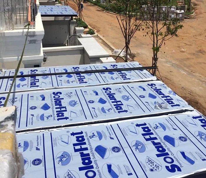 Phân phối tấm lợp nhựa Polycarbonate